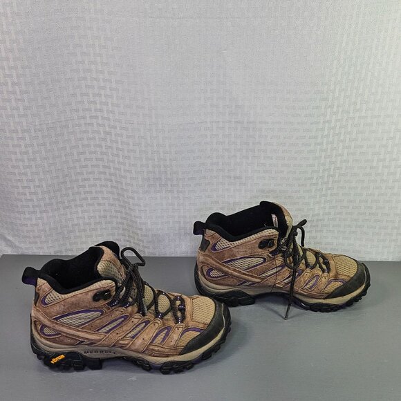 Merrell Women's Moab 2 Mid Waterproof Hiking Boots Size 7.5 - Picture 5 of 7